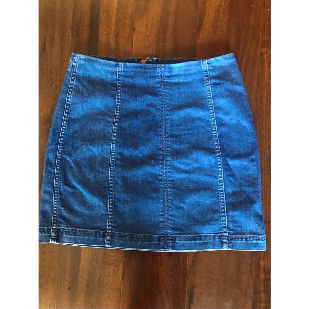 Jean midi skirt 💙